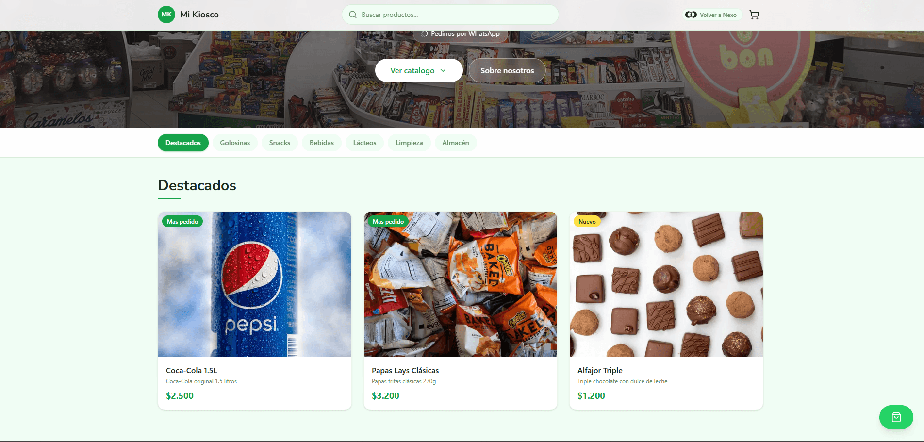 Mi Kiosco - escritorio